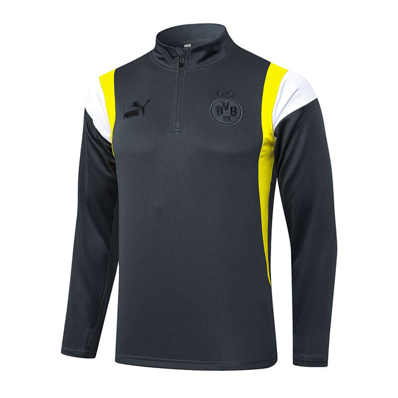 Sudadera Entrenamiento Borussia Dortmund 2023/2024 Gris Oscuro